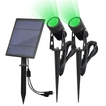 

Thrisdar 2 IN 1 Solar Lawn Lamp Spotlight Waterproof Inserting Pathway Lawn Floor Light Outdoor Landscape Tree Spotlight Lamp