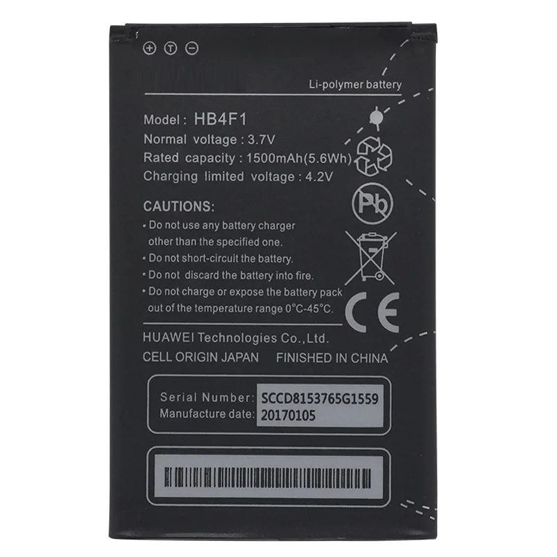 Аккумулятор телефона HB4F1 для Huawei U8220 U8230 E5830 E5838 E5 C8600 T Mobile Pulse E585 Ascend M860 X5 U8800