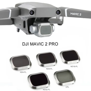 

Drone Camera Lens Filter Optical Glass Filters Kit CPL ND4/PL ND8/PL ND16/PL ND32/PL For DJI MAVIC 2 PRO