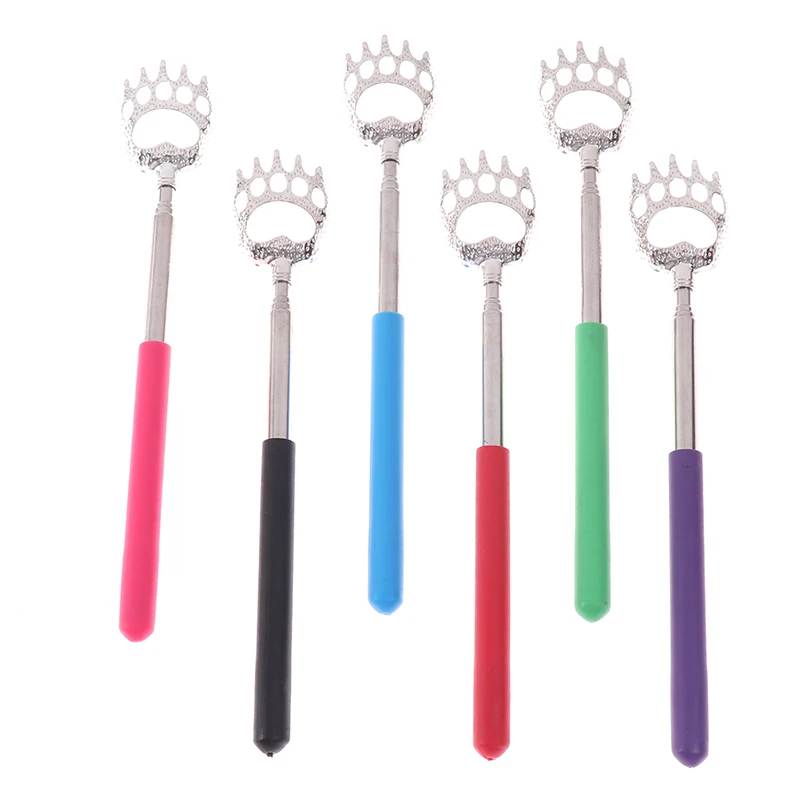 Handy Retractable Hand Grip Five-tooth Soft Massage Tools Back Scratcher Scratching Device For Elderly Hand Grip Relieve Itch,massage tool,back scratchers