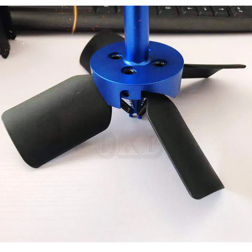 1pcs Machine tool scrap cleaner D160 D260 Chip Removal Fan CNC Fan Dust removal by the knife head of computer gong fan