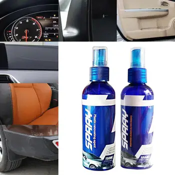 

100ml Plastic Parts Retreading Restore Agent Wax Instrument Reducing Agent Accessories Auto Interior Car Cleaner