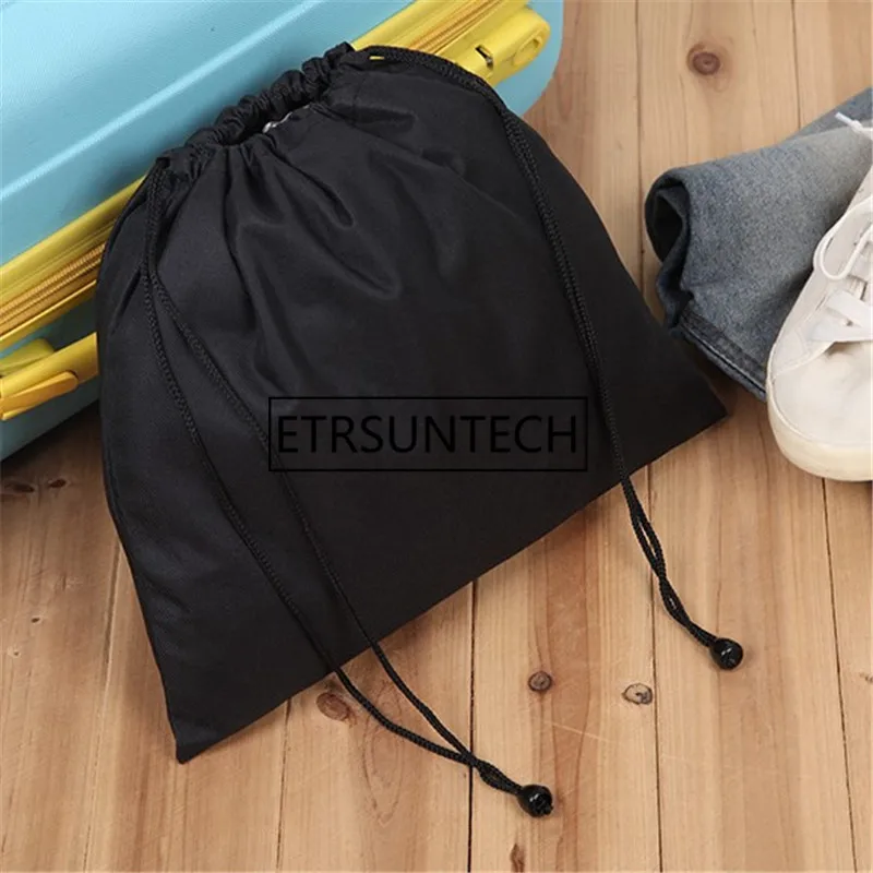 

100pcs Travel Storage Pouch Drawstring Bags Waterproof Beach Bag Hiking Bags Clothes Shoes Sundries Portable Backpack