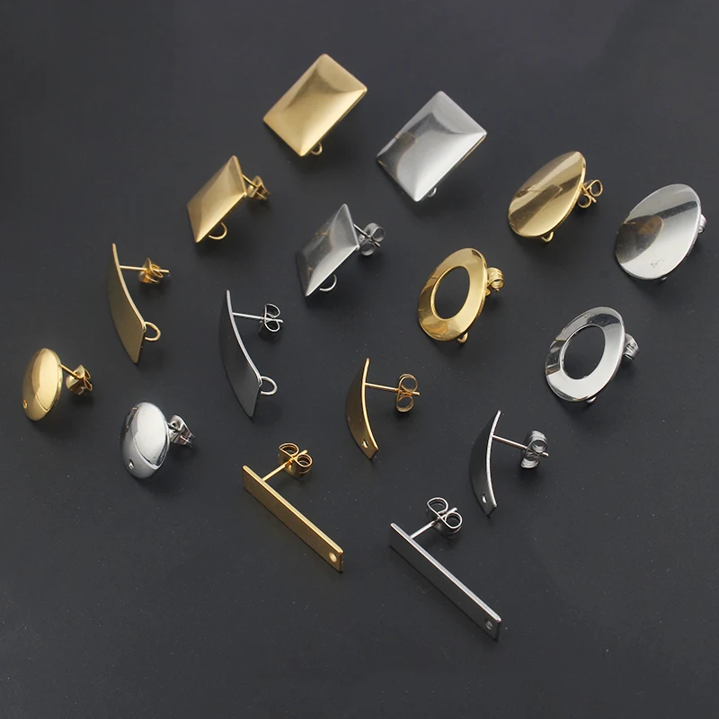 Stainless Steel Jewelry Making Supplies Stainless Steel Findings Components 10pcs Aliexpress