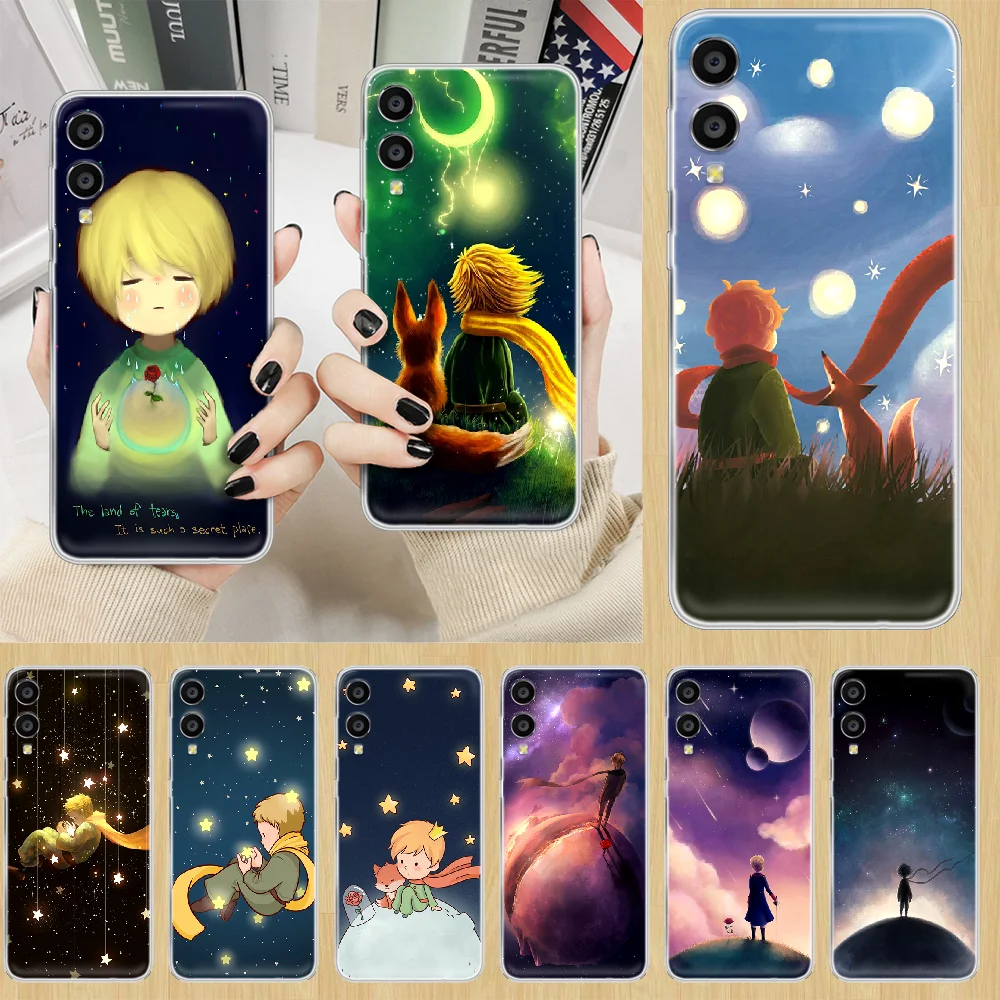 

Le Petit Prince Phone Case hull For HUAWEI honor nova v 5 7 8 9 10 20 30 C A X Lite Pro transparent back painting funda tpu