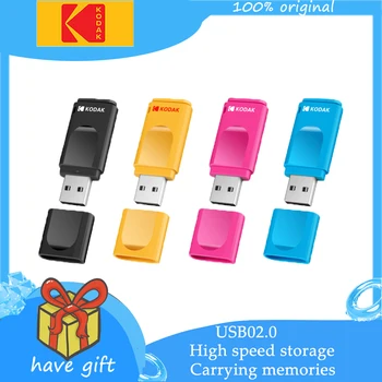 

Original KODAK U disk K232 Flash Drive 64GB 32GB 16GB USB2.0 Pen Drive Mini Memory Stick Flash Disk