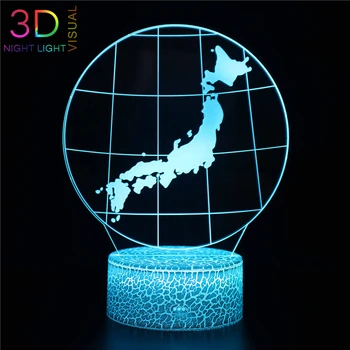 

ATOPH LED Night Light with 16 Color Changing Remote Control Earth Design 3D Nightlight