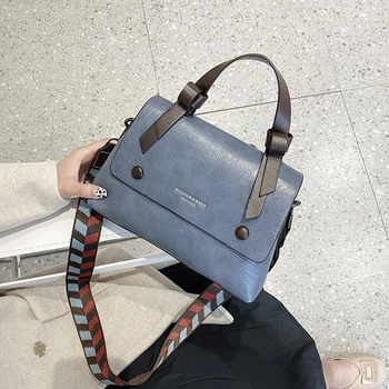 

7 Colors PU Leather Shoulder Bags for Women 2020 Fashion Solid Color Female Crossbody Bag Brand Designer High Quality Handbags