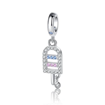 

Xiaojing 925 Sterling Silver Nice Holiday Pendant Popsicle Cz Fit Pandora Bracelet&bangle Women Fashion for Gift Free Shipping