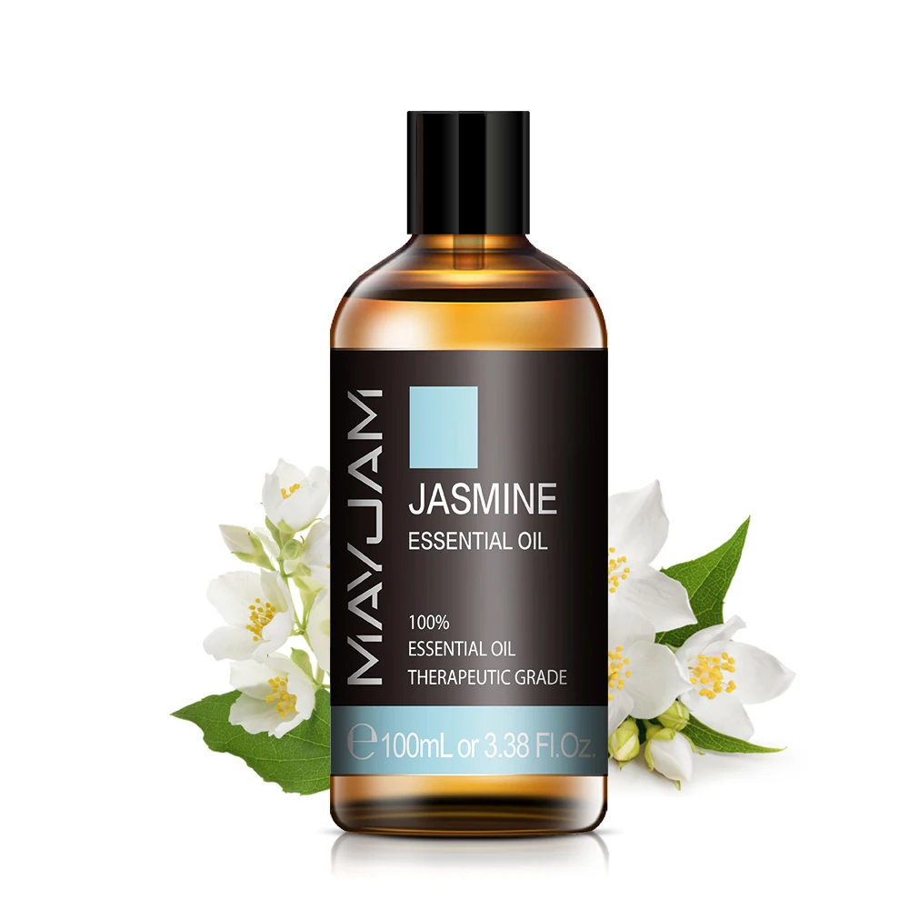 MAYJAM Jasmine Essential Oil Diffuser 100ML Pure Natural Essential Oils
