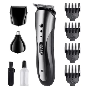 

Professional Hair Trimmer Men's Hair Clipper Grooming Low Noise Clipper Titanium Ceramic Blade Adult Razor
