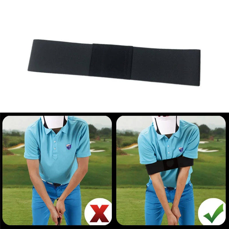 Нейлоновый пояс для коррекции движения для гольфа, прочные аксессуары для гольфа 35X8 см, аксессуары для игры в гольф, эластичный