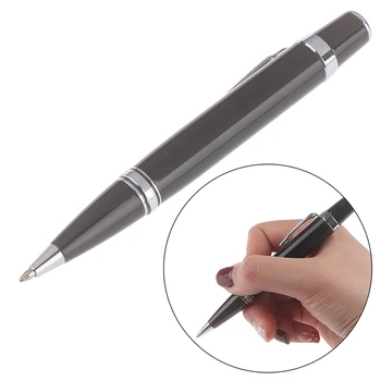 

1Pc Metal Black Ink Ballpoint Pen Signature Business Supplies Student Stationery Writing Office School Supplies