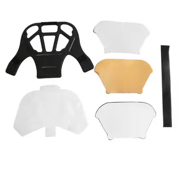 

3 in 1 Flash Light Diffuser Bouncer Kit with 3 Colors Silver Gold White Reflector for Digital Cameras Speedlite Speedlight
