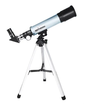 

360X50 HD Professional Refractio Outdoor Astronomy Telescope with Tripod Zoom Watching Moon Star Monocular Telescope Toy Child