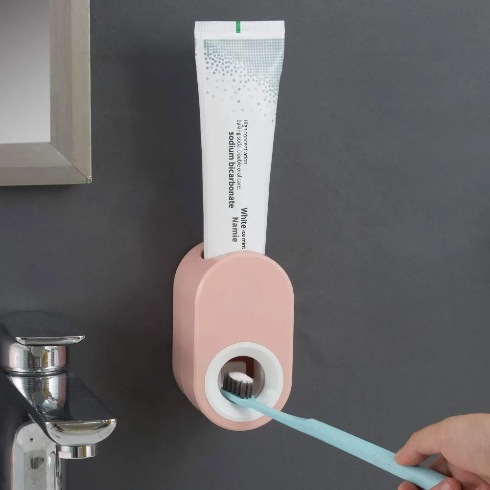 

Automatic Toothpaste Dispenser Hands Free Toothpaste Squeezer for Family Washroom Bathroom Universal OCT998