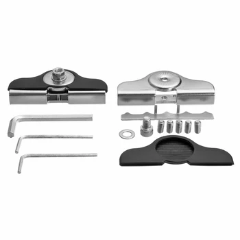 

Hot 2pcs Universal Car LED Work Light Bar Mount Bracket Pillar Hood Clamp Holder for Truck/Boat/Bus/ATV/SUV