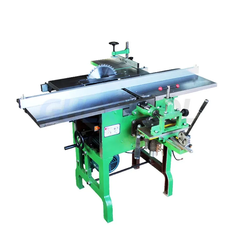 

Desktop Woodworking Machinery Multi-purpose Machine Tool Three-in-one Planer Electric Wood Press Planer Woodworking Table Saw