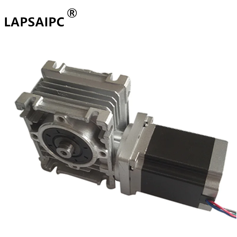 Червячный редуктор Lapsaipc 57HS7630A4RV30 NMRV030 скорости NEMA23 57HS шаговый электродвигатель