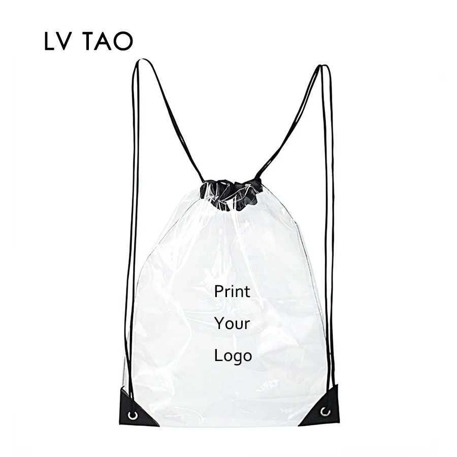 clear drawstring