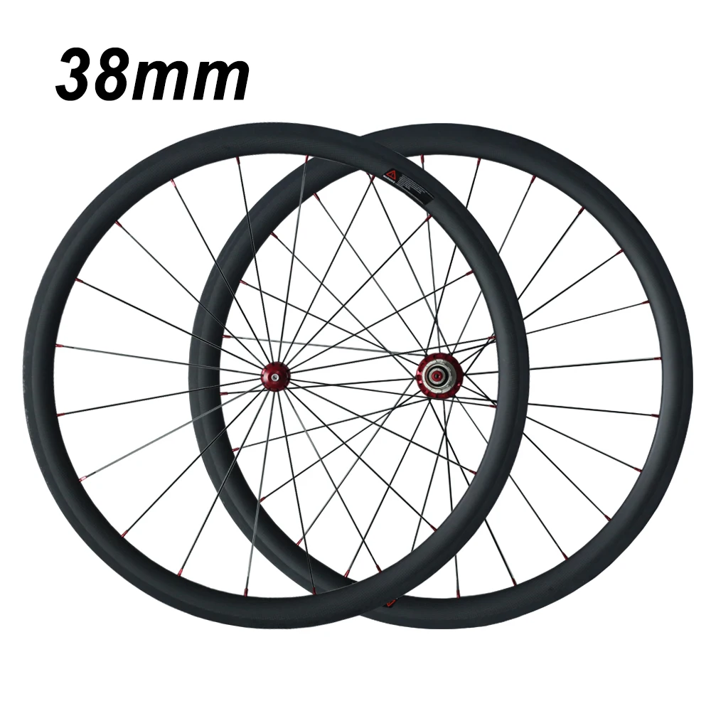 OZUZ-Straight-Pull-Carbon-Wheels-24mm-38mm-50mm-60mm-88mm-Clincher-Tubular-Road-Bike-Bicycle-Wheel