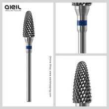 Сверло из карбида вольфрама, Электрический Маникюрный станок, аксессуар для ногтей, сверло для удаления акрилового геля, лак для ногтей