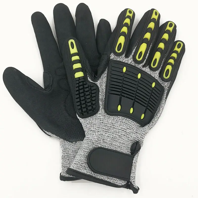 

Heavy Duty Safety Work Gloves Shock-proof Anti-smash Gloves Anti-collision Gloves TPR Mechanical Gloves