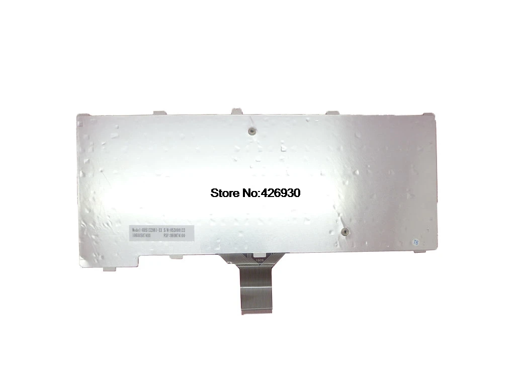 Клавиатура для ноутбука Fujitsu Для Amilo M7440 M7440G K051329B1-XX 860N74100 английский США черный и