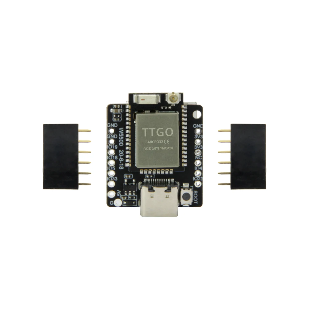 LILYGO® TTGO T-Lite W5500 ESP32 Main Chip SSD1306 0.96 Inch Oled Type-C USB Programming Development Board