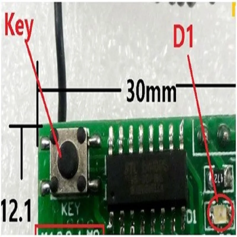 433 МГц PT2262 PT2272 EV1527 для Arduino кодер декодер RF задержка беспроводной связи комплект|kit