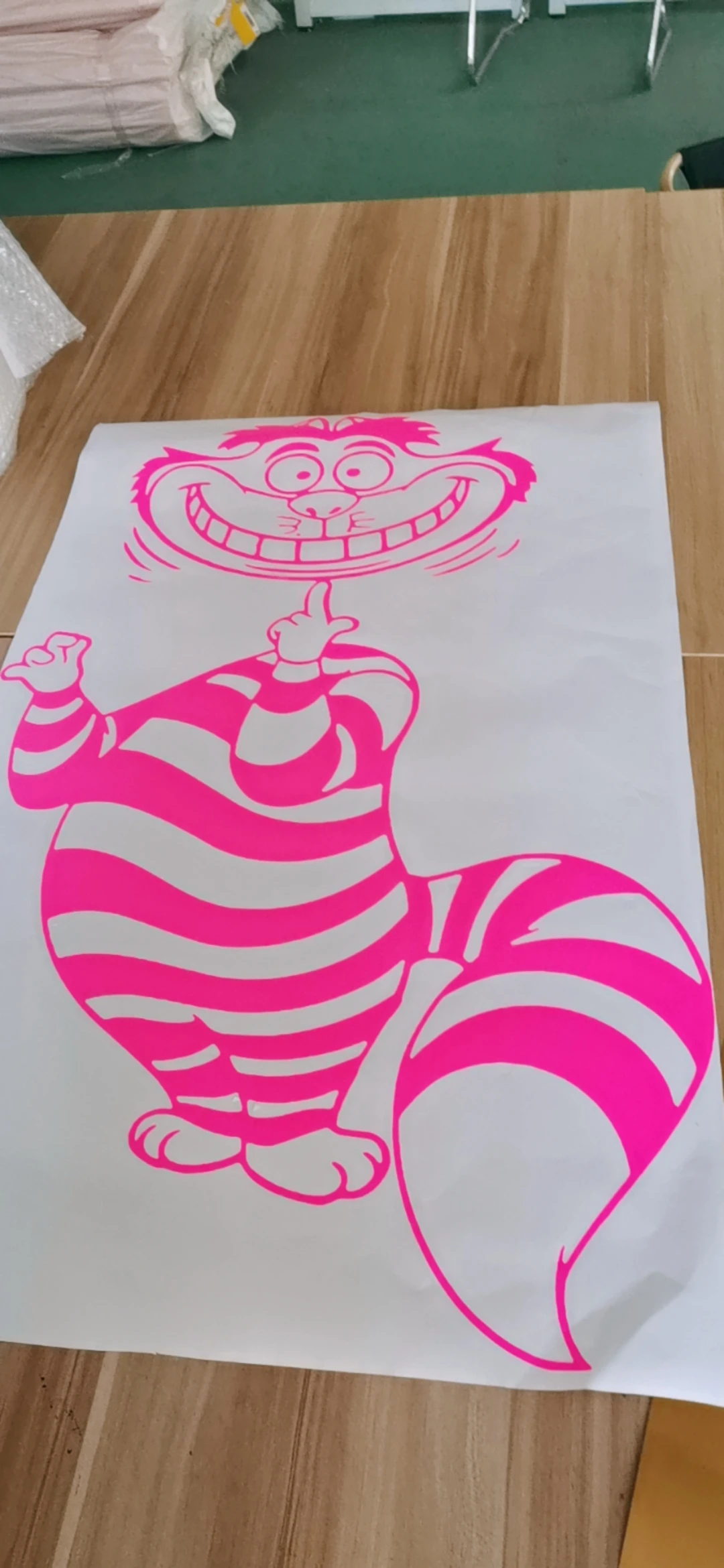 子供部屋の装飾の壁紙 チェシャ猫のモチーフ テナーランドのウォールステッカー Wall Stickers Aliexpress