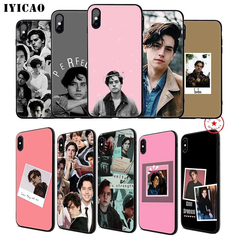 Мягкий чехол для телефона IYICAO Cole Sprouse ривердейл iPhone 11 Pro XR X XS Max 6 6S 7 8 Plus 5 5S SE из