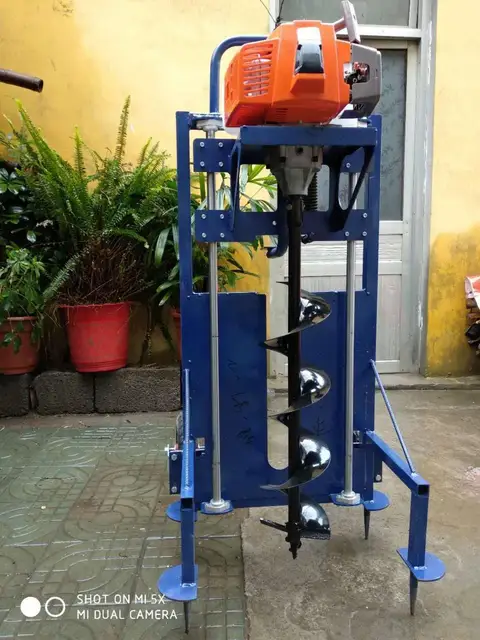 New Type Earth Augers/fruit tree drilling machine/orchard digger,tree ...