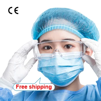 

DROPSHIPPING Disposable Protective Anti dust mask mouth korean blue Face Masks In stock
