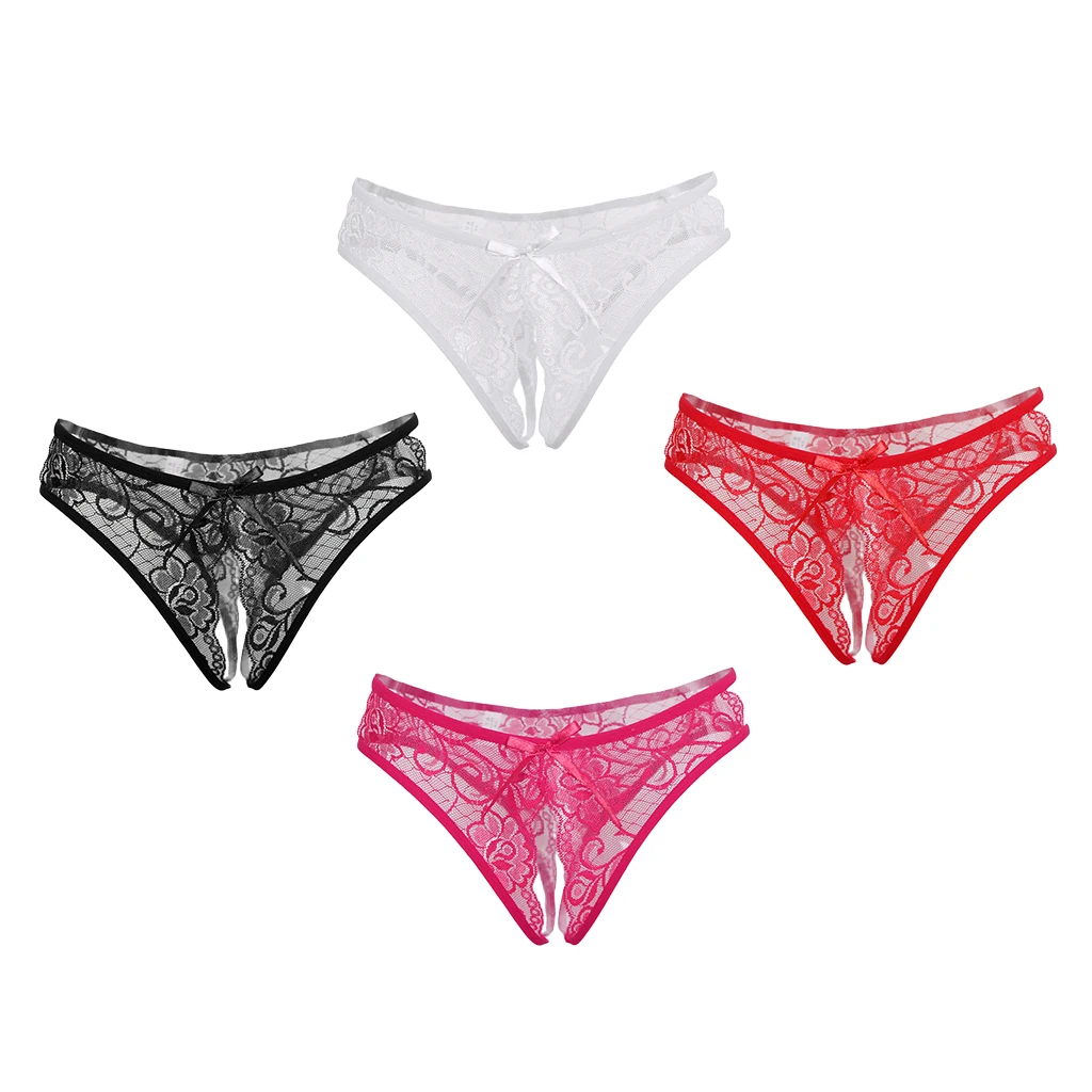 Femmes Sexy Transparent Culotte String Culotte G-String Sous-Vêtement Massif