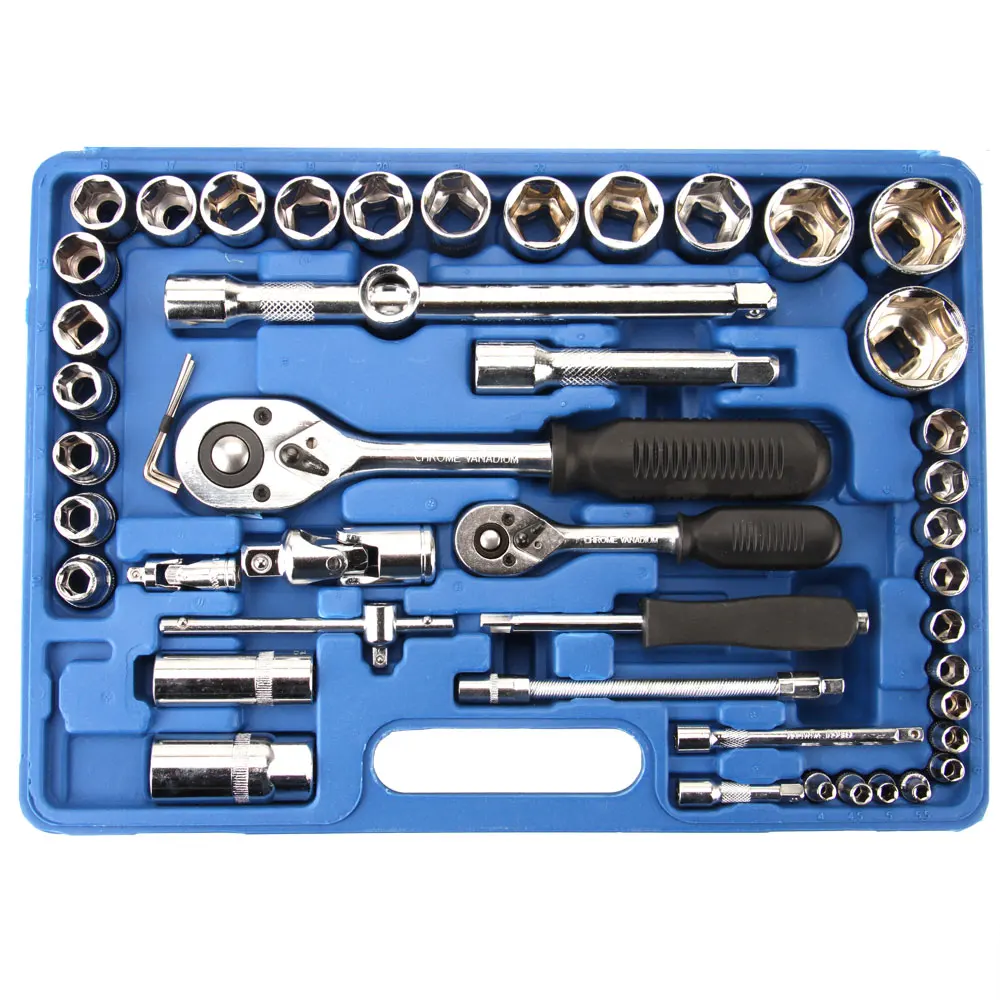 Spanners Ratchet Compass Kit 108 pieces Key Compasses in Briefcase 
