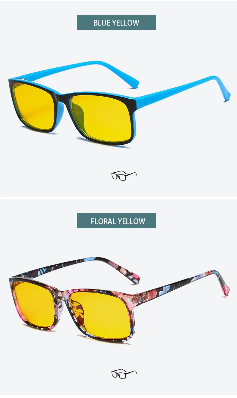 RBENN анти-голубые лучи очки для женщин и мужчин компьютерные очки для компьютера желтые линзы анти-голубые световые очки по назначению рамки