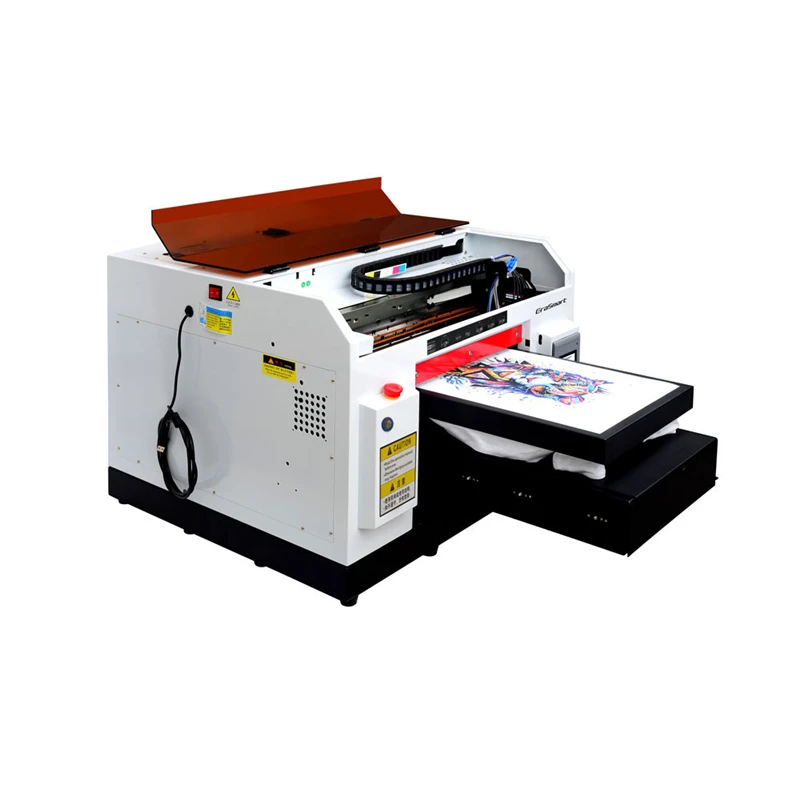 

LY A33 3040 Touch Screen Automatic Flatbed UV DTG Inkjet Printer Machine 8 Colors Epson DX5 Printing Head 2880 DPI
