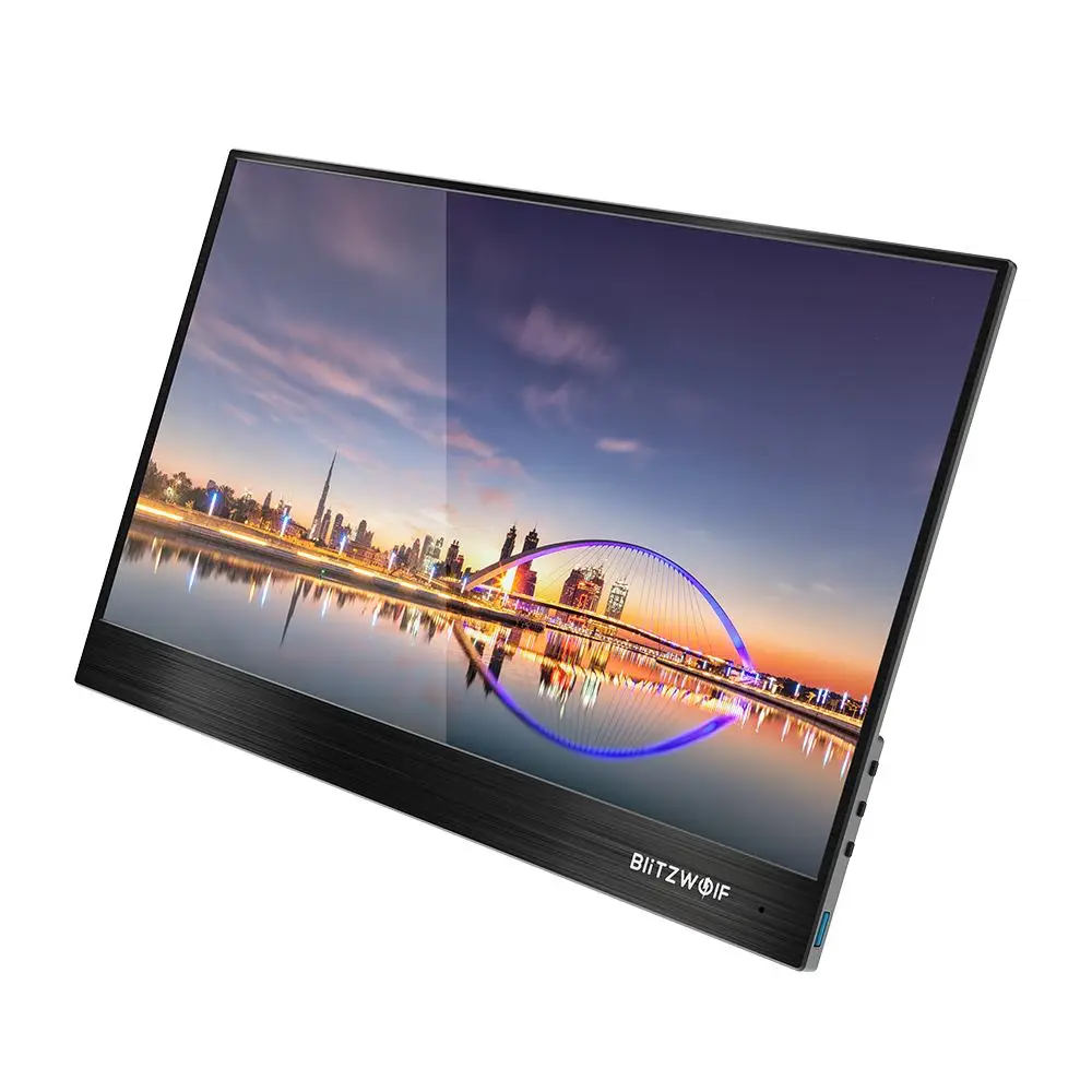 BlitzWolf BW-PCM2 портативный компьютерный монитор 13,3 дюймов FHD 1080P type-C игровой дисплей экран для смартфонов ноутбуков игровые консоли
