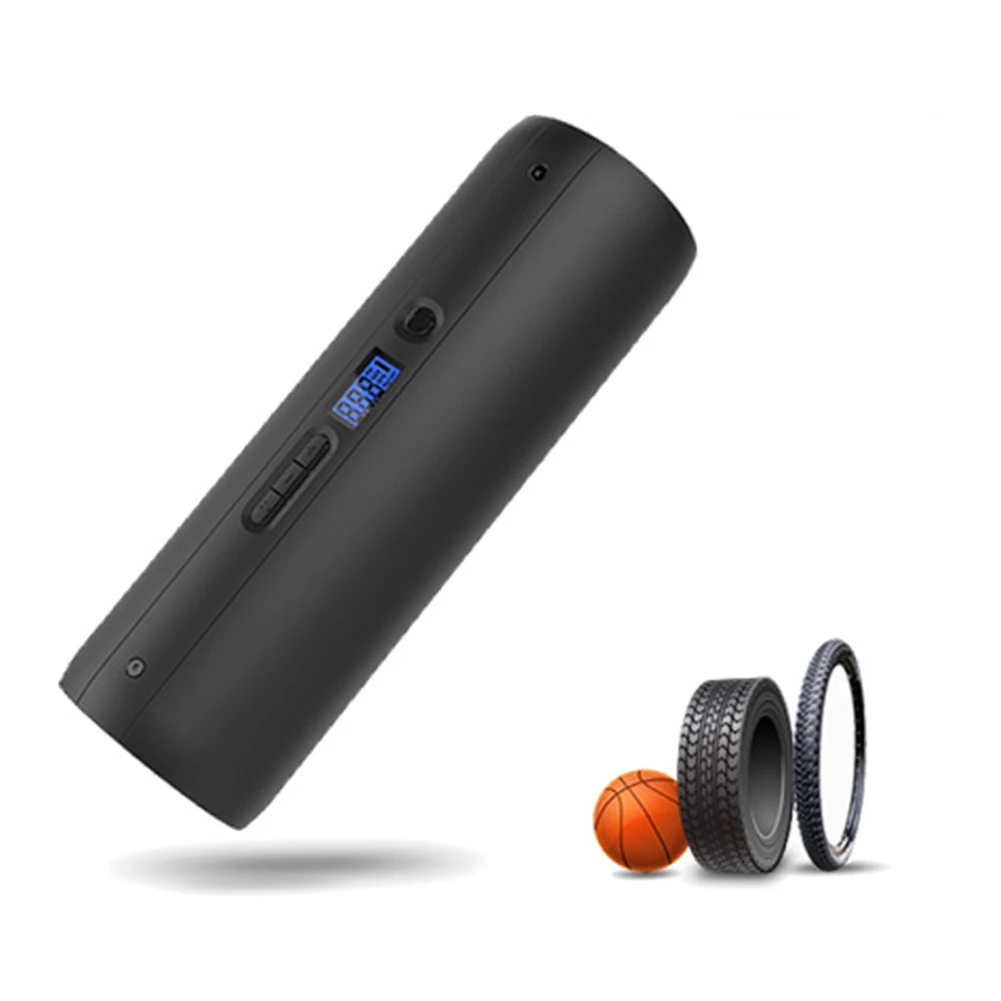 

150PSI High Pressure Ergonomic Rechargeable Multipurpose Electric Pump For Car LCD Display Digital Mini Portable Air Inflator