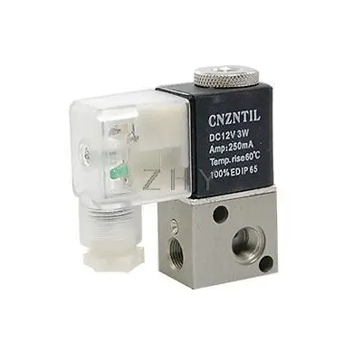 DC12V 250mA 2 положения 3 способа Пневматический электромагнитный клапан