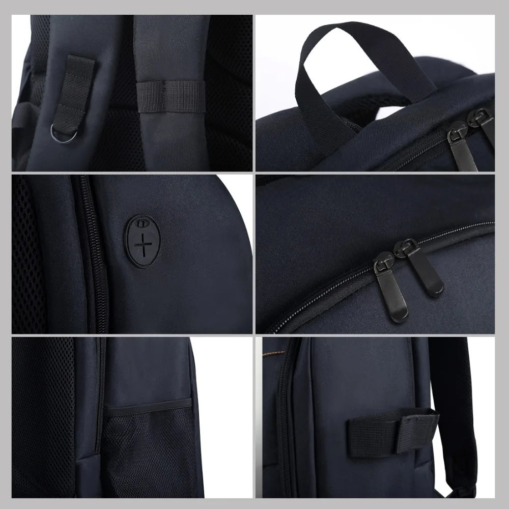 PULUZ открытый портативный водонепроницаемый устойчивый к царапинам двойной плечи рюкзак сумка для камеры цифровой DSLR фото видео сумка, рюкзак для ноутбука