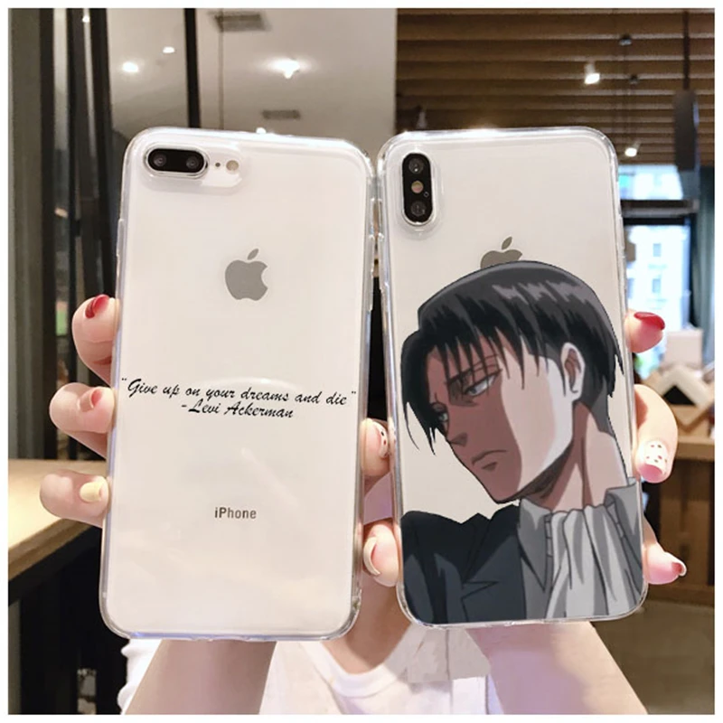 Anime Japanese Attack On Titan Phone Case For Iphone 12 Mini 11 Pro Xs Max 8 7 6 6s Plus X 5 5s Se Xr Soft Tpu Fundas Coque Case Aliexpress Cellphones Telecommunications