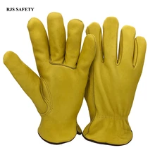 RJS защитные зимние теплые перчатки мужские рабочие водительские ветрозащитные защитные перчатки безопасные рабочие лыжные перчатки для мужчин и женщин 4035