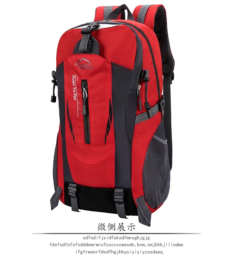 Hot Selling Outdoor Mountaineering Bag Men And Women Riding Backpack Korean-style Sports Bag Casual Travel Backpack 40L