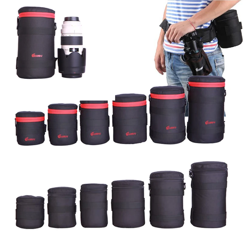 Camera Lens Pouch Waterproof Case 