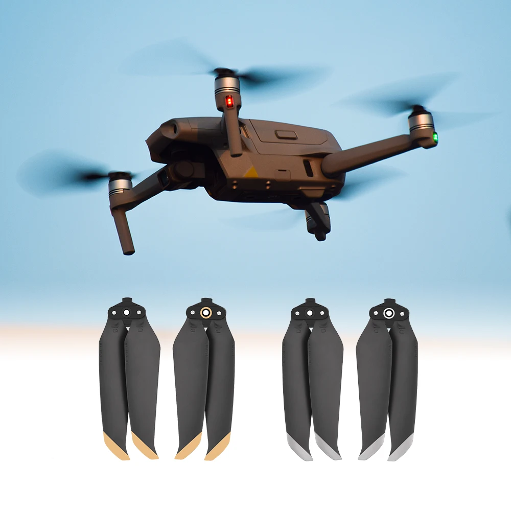 4 шт. малошумные пропеллеры для DJI Mavic Air 2 аксессуары 7238 реквизит лезвие складной
