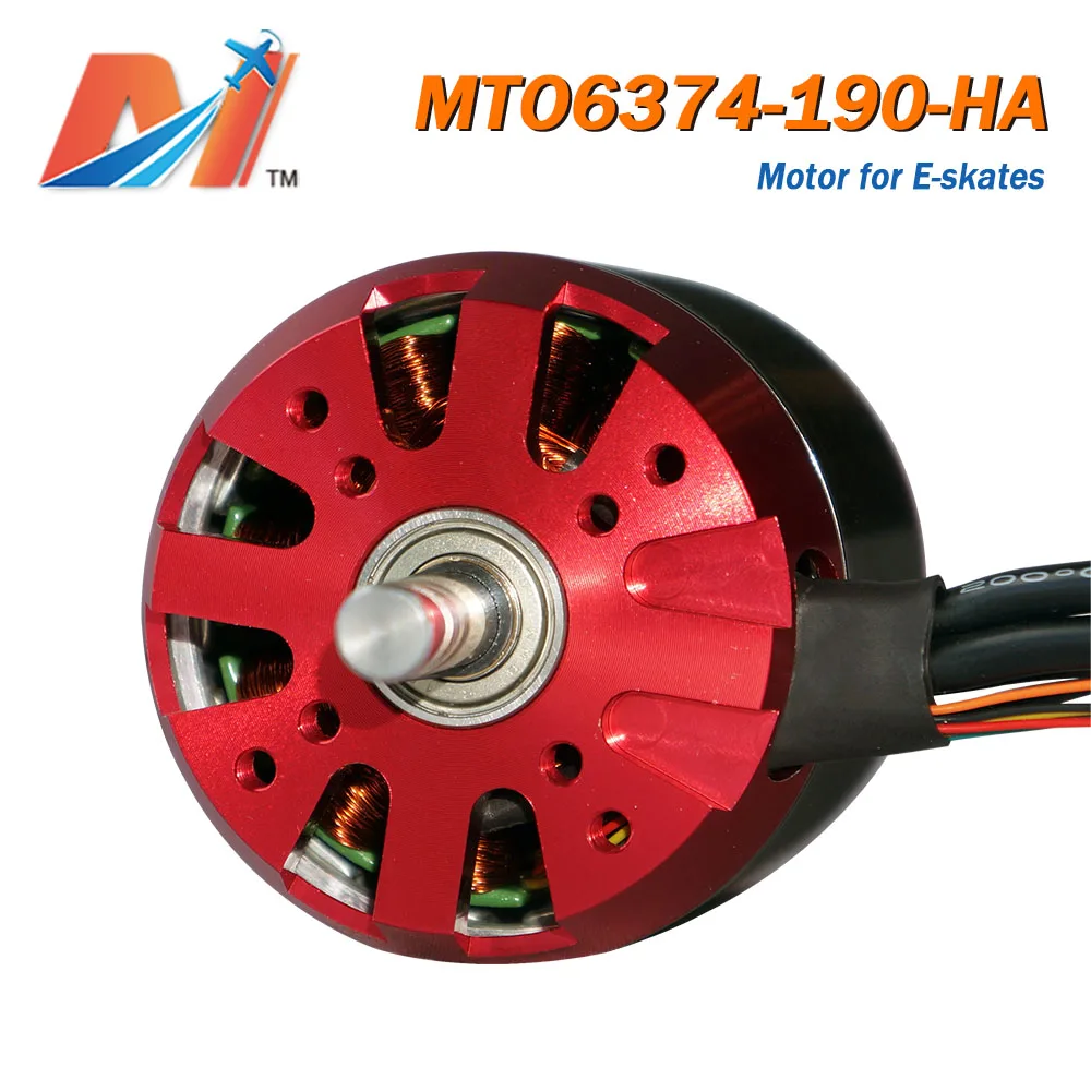 Maytech 6374 190KV Электрический Бесколлекторный двигатель для электрический минискейтборд boosted board