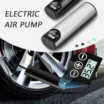 

Rechargeable Electric Air Pump 12V 150PSI Portable Wireless Compressor Digital Tyre Tire Inflator Cordless for Car Bicycle Balls