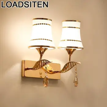 

Lamp Badkamer Verlichting For Home Applique Murale Luminaire Lampara De Interior Crystal Aplique Luz Pared Wall Bedroom Light